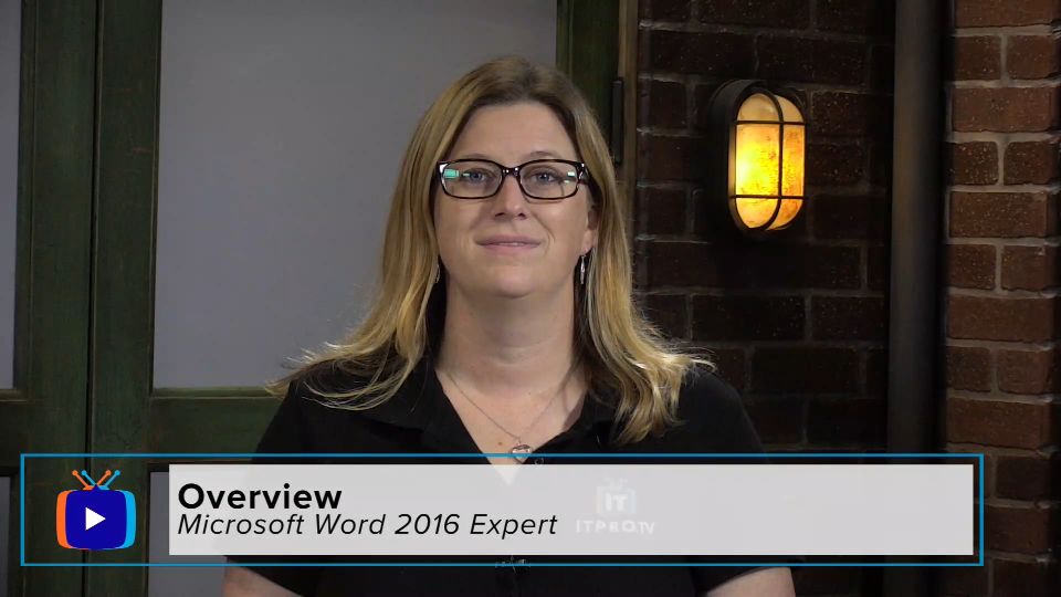 Word 2016 Expert Overview